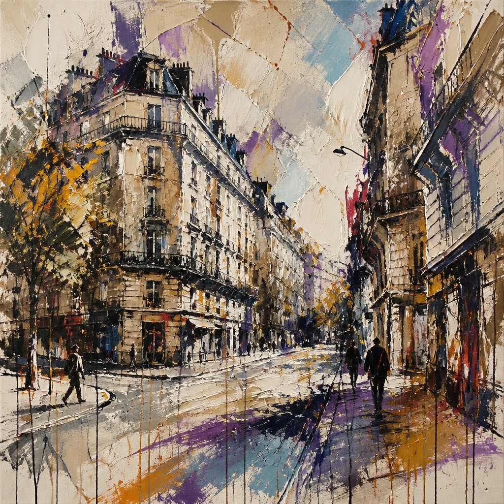 Abstract Expressionism Art Style Style Transfer Example