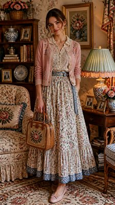 full-length portrait of an elegant figure