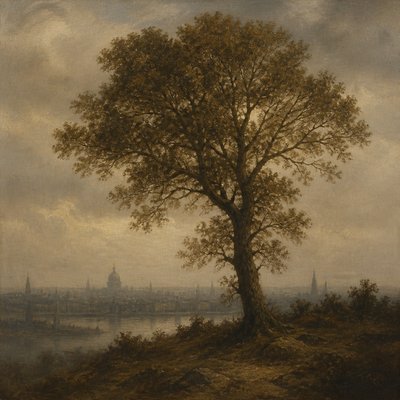 a tree in nature — London Art Style