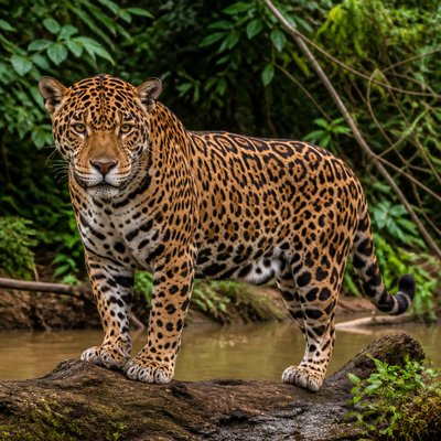 animal standing in natural pose — Photorealism Art Style