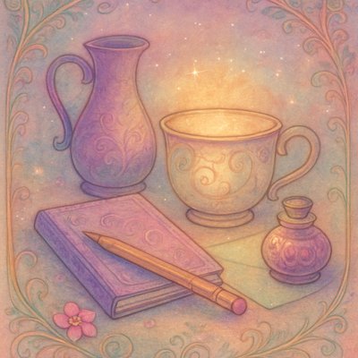 still life with everyday objects
