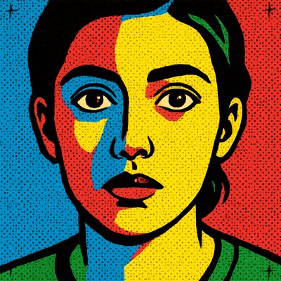 portrait of a person with expressive eyes