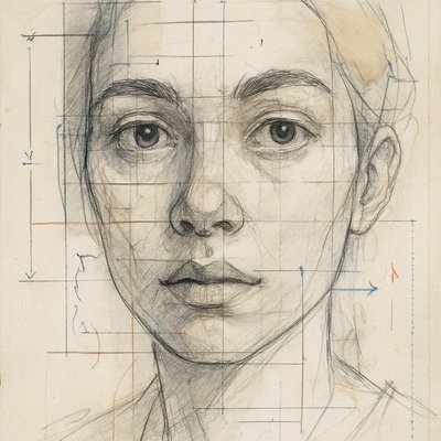 portrait of a person with expressive eyes