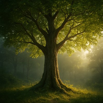 a tree in nature