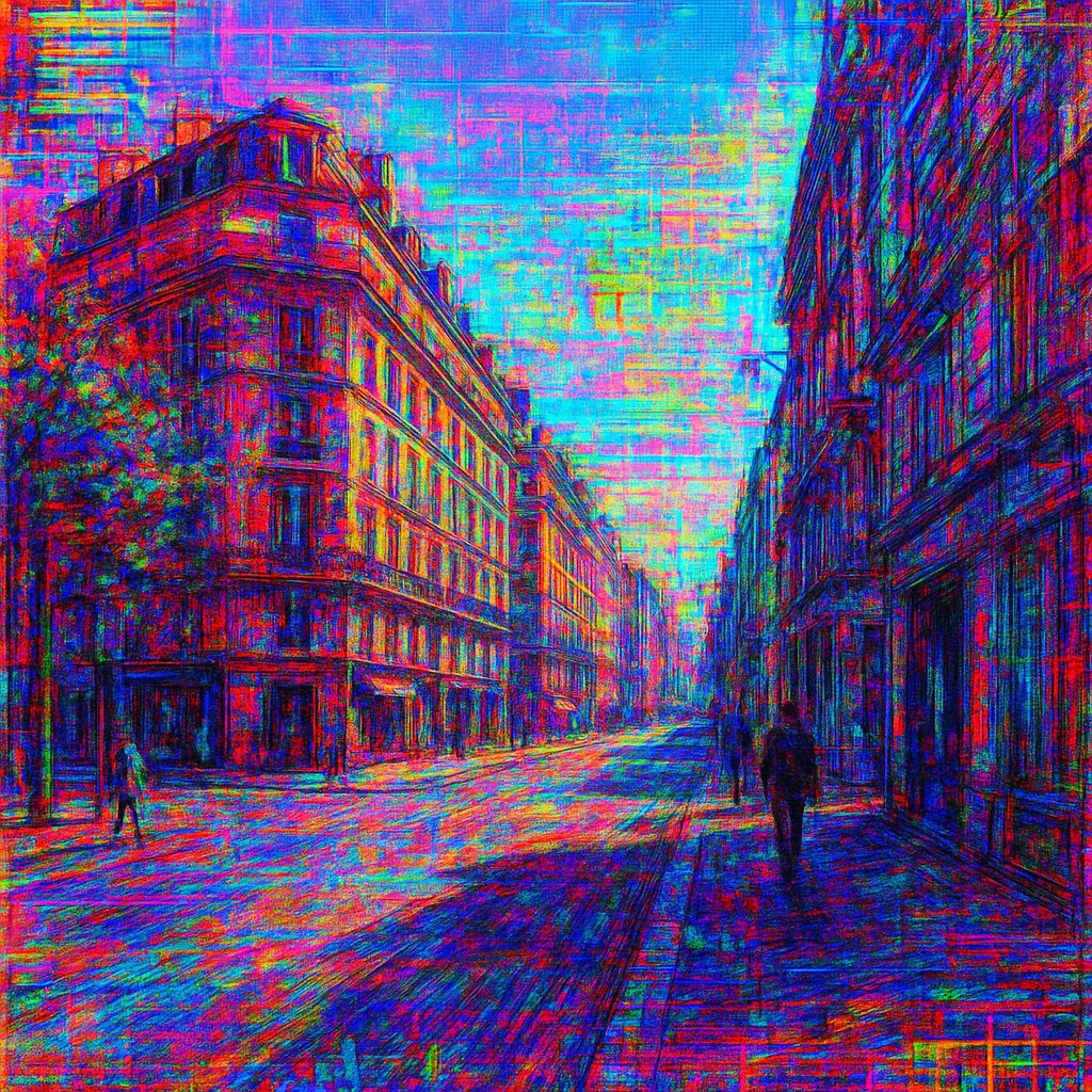 Post-Photography Contemporary Art Style Style Transfer Example