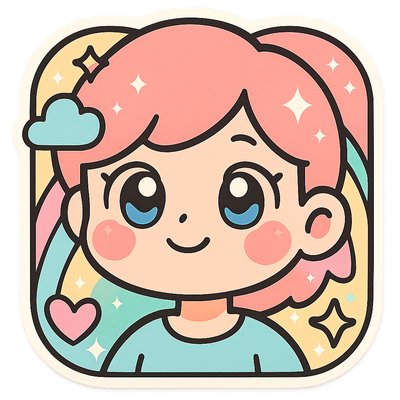 Kawaii Sticker Design 1