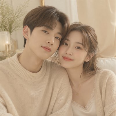 portrait of two people together — Vanilla Girl Aesthetic