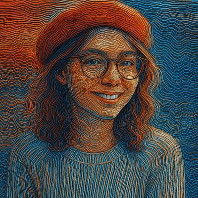 Seismic Data Portraiture Style Transfer Example