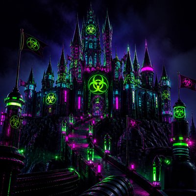 majestic castle on a hilltop