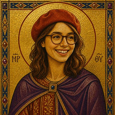 Byzantine Classical Art Style Style Transfer Example