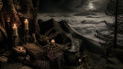 a wide alpine ridge above a sea of clouds, no people
