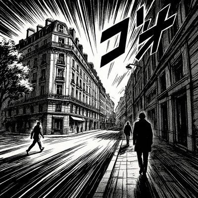 Manga Comic Art Style Transfer Example