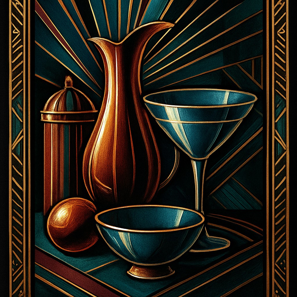 still life with everyday objects