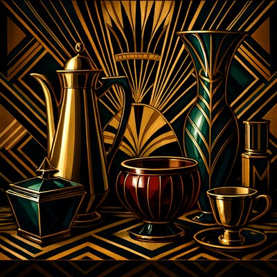 still life with everyday objects