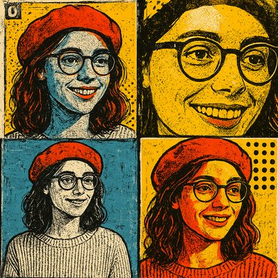 Appropriation Art Style Style Transfer Example
