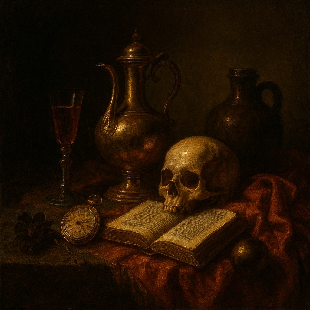 Dutch Golden Age Still Life Art Style Style Transfer Example