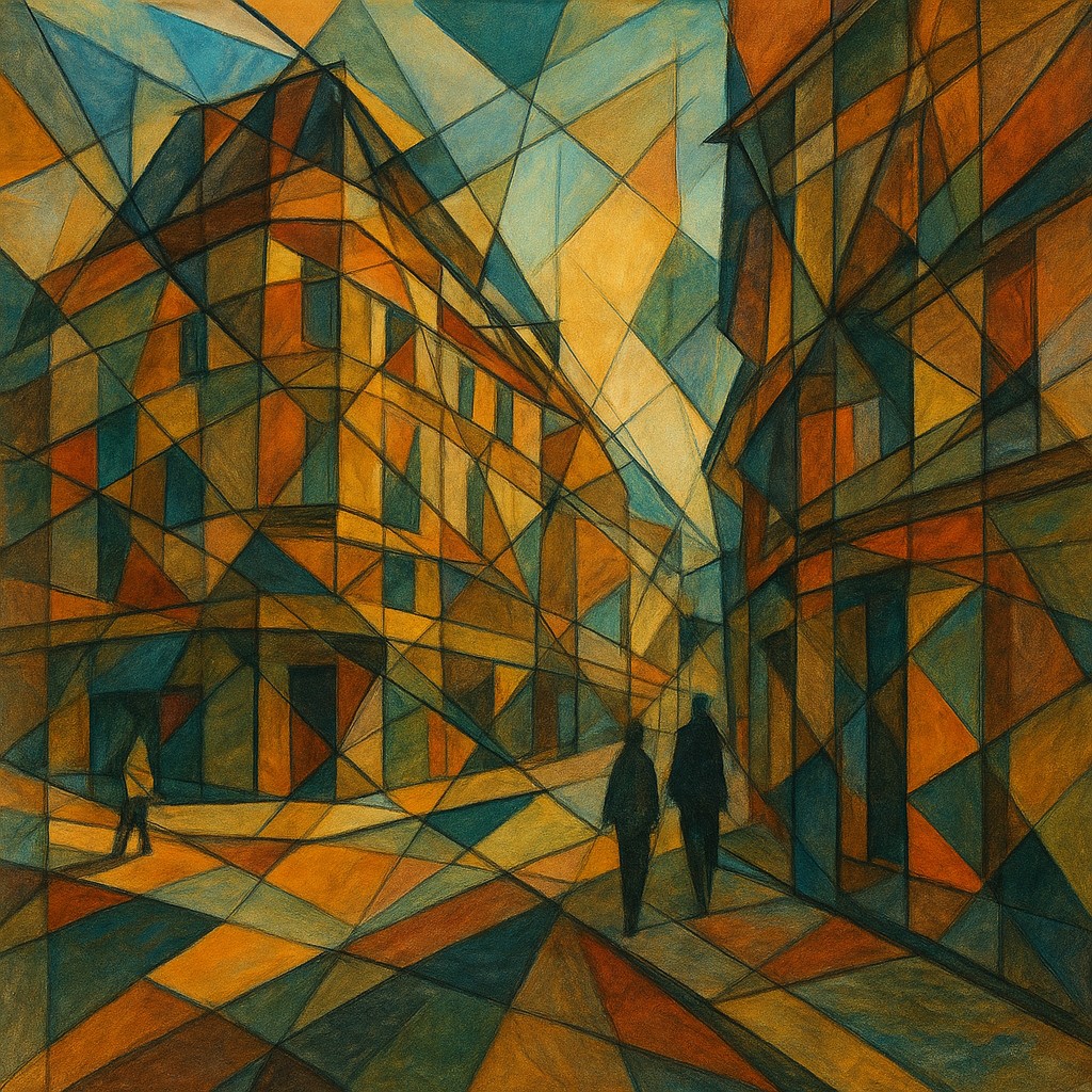 Cubist Modern Art Style Style Transfer Example