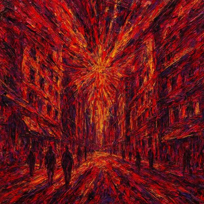 Primal Scream Expressionism Art Style Style Transfer Example