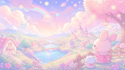 sweeping panoramic landscape with a dramatic sky