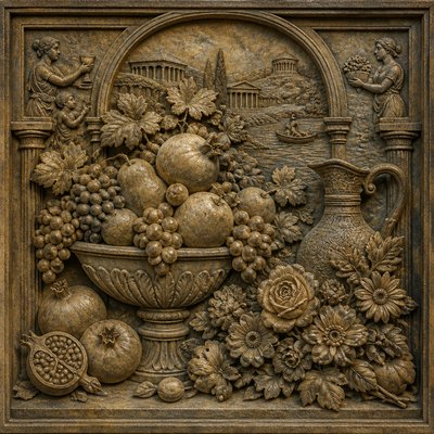 Relief Carving Sculpture Style 3