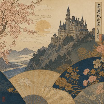 majestic castle on a hilltop