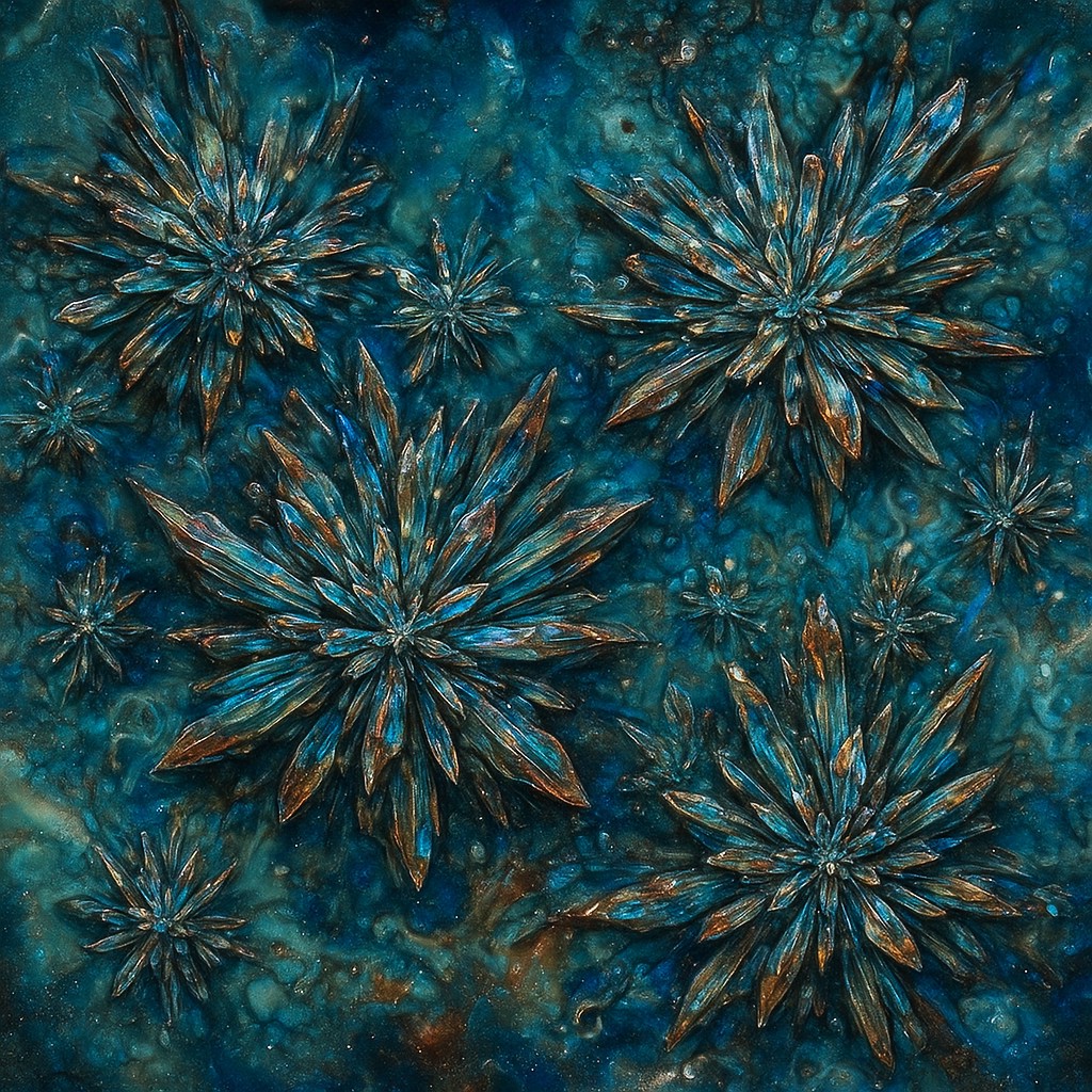 Crystalline Glaze Ceramic Art Style Style Transfer Example