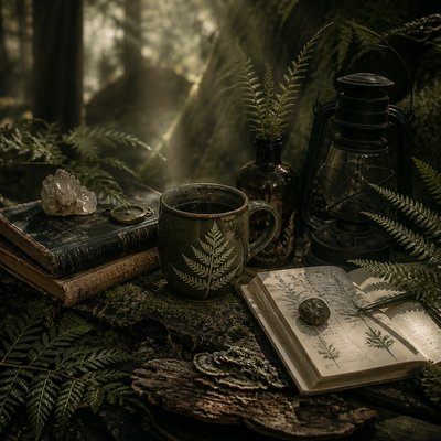 still life with everyday objects — Forestcore Aesthetic
