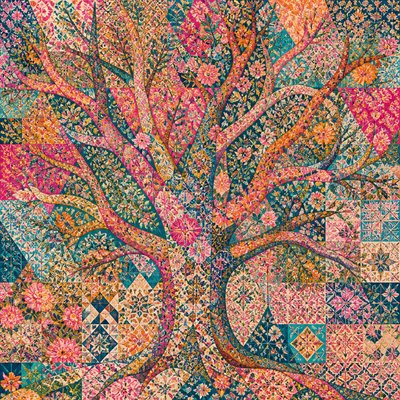 a tree in nature — Pattern and Decoration Art Style
