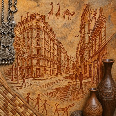 Djiboutian Art Style Style Transfer Example