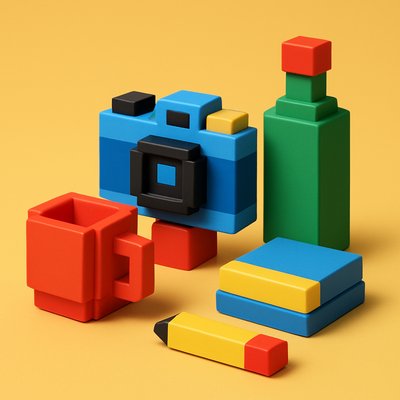 still life with everyday objects