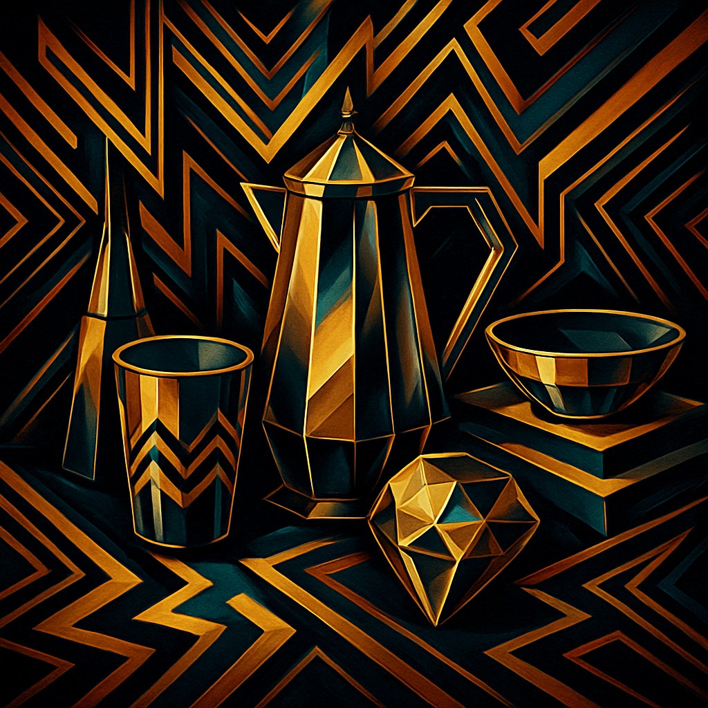 still life with everyday objects