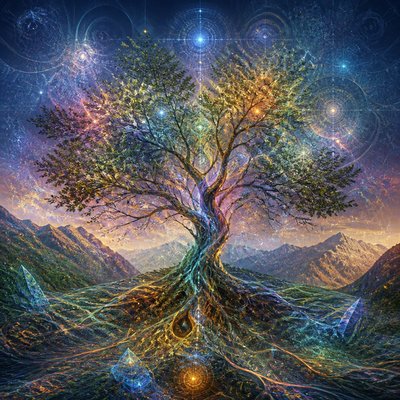 a tree in nature