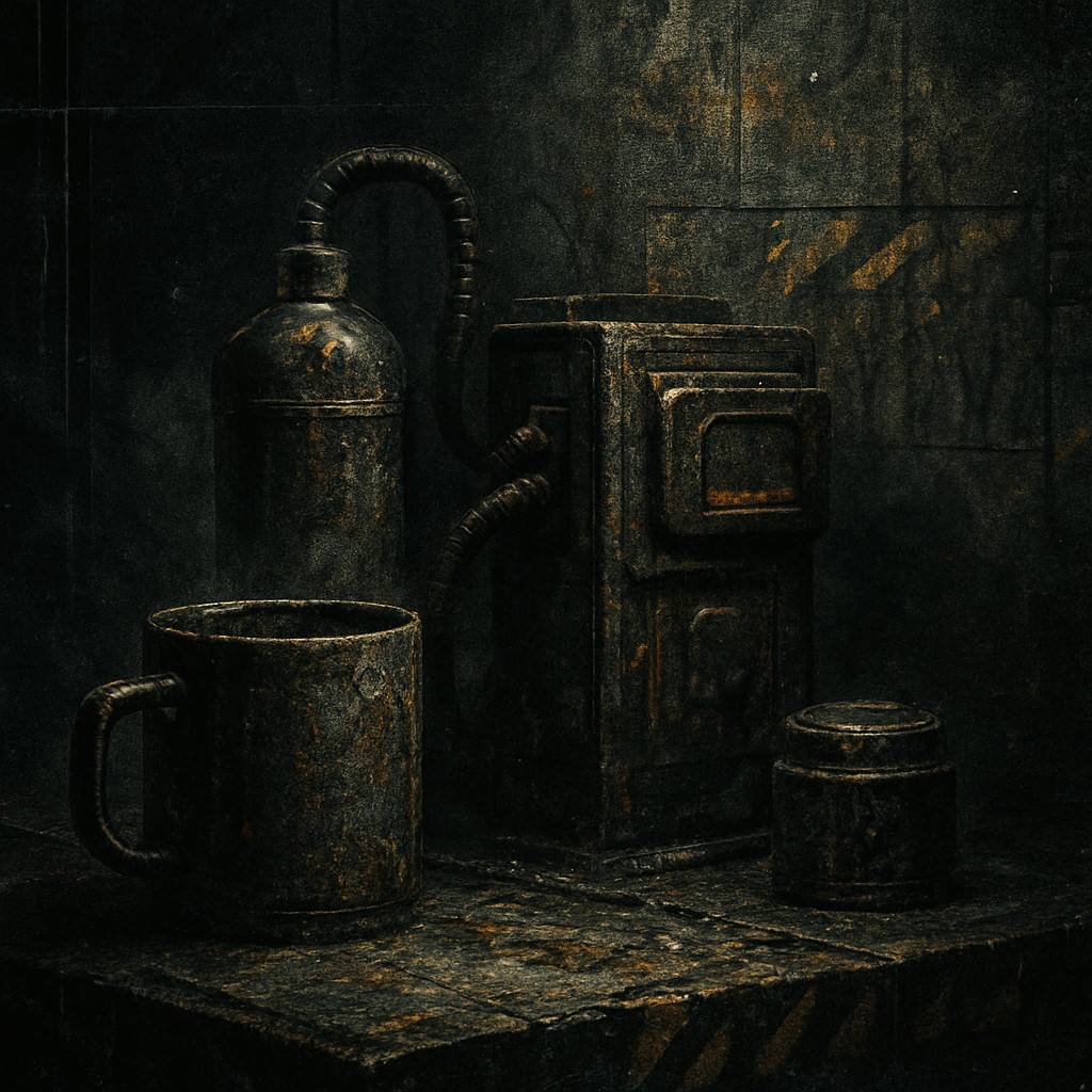 still life with everyday objects