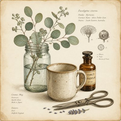 still life with everyday objects