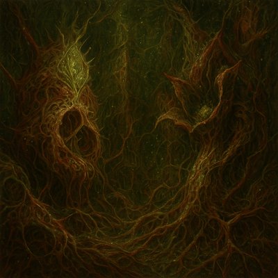 Botanical Nightmare Surrealism Art Style Style Transfer Example