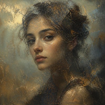 Scumbling Painting Style 1