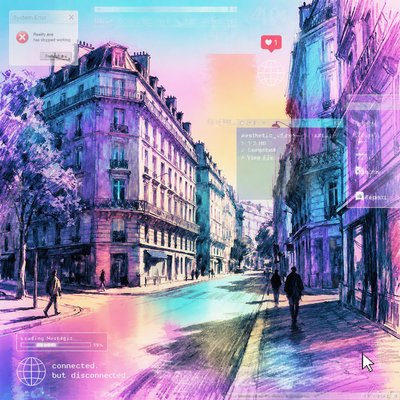 Post-Internet Contemporary Art Style Style Transfer Example