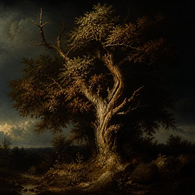 a tree in nature