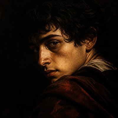 portrait of a person with expressive eyes
