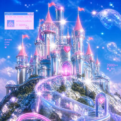 majestic castle on a hilltop