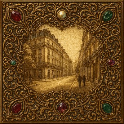 Vintage Jewelry Design Style Transfer Example