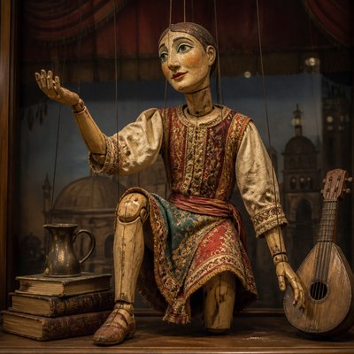 still life with everyday objects — Puppet Art Style