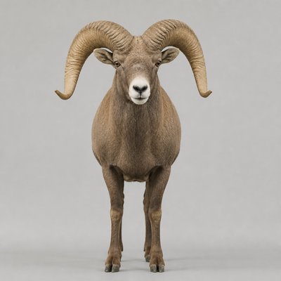animal standing in natural pose — Photo-Conceptual Art Style