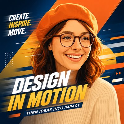 Motion Graphics Style Style Transfer Example