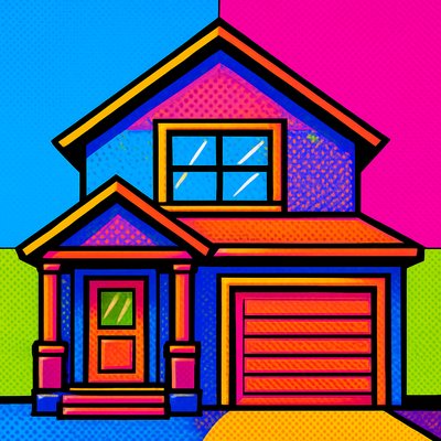 house with front view
