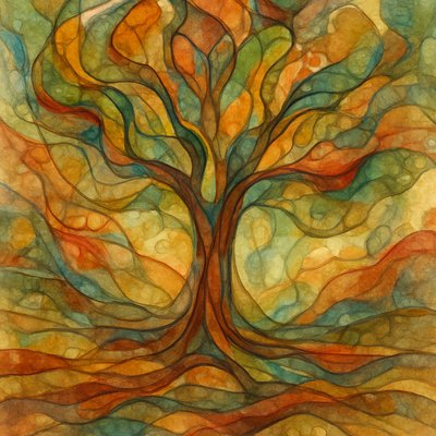 a tree in nature