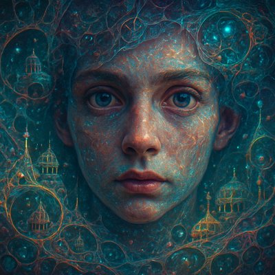 portrait of a person with expressive eyes
