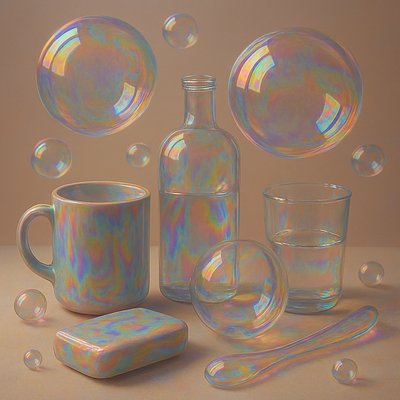 still life with everyday objects
