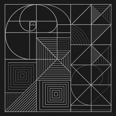 Mathematical Pattern Minimalism Art Style Style Transfer Example