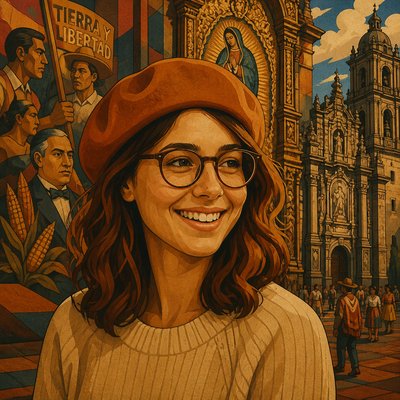 Mexico City Art Style Style Transfer Example